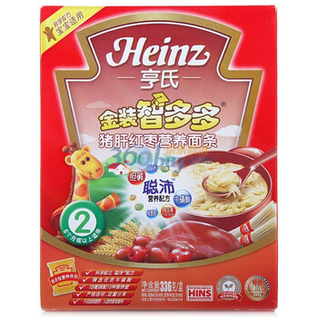 亨氏猪肝红枣面条
