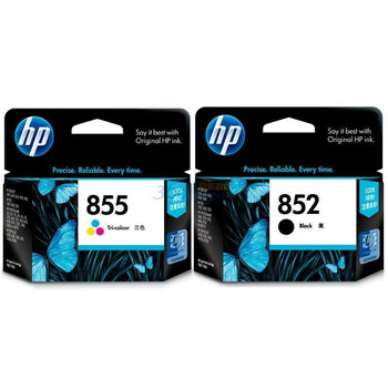 ���գ�HP��852�� + 855�� �ڲ�ī�� ��ֵ��װ(����HP Photosmart B8338  Deskjet H470b K7108 )