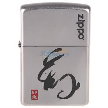 Zippo打火机十二生肖系列-兔