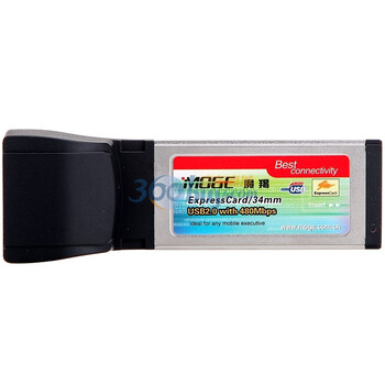 魔羯 (MOGE) MC564 ExpressCard/34 USB2.0卡(4U)（扩展4个USB2.0接口）