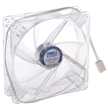 超频三（PCCOOLER）水晶F-96 蓝光 机箱风扇