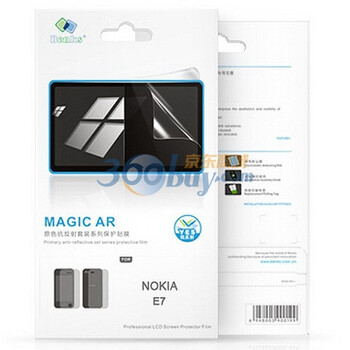 邦克仕（Benks）Magic AR原色抗反射套装系列保护贴膜 (适用于诺基亚NOKIA E7贴膜)