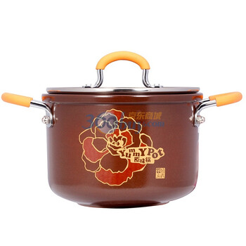 依立简氏（Yili）原味锅Yummy Pot 雅馨系列 汤粥锅 直径18cm 可直接用于明火