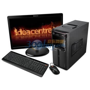 联想（Lenovo）锋行K330 豪华版台式电脑（Ci5-2500 4G内存 2TB硬盘 1.5G独显 DVD刻录 Win7）