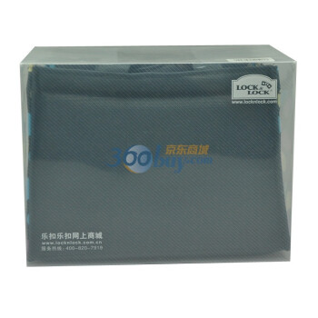 
                                        
                                                            乐扣乐扣(lock&lock)微波炉饭盒 玻璃套装保鲜盒（赠送便当包）LLG424S903（430ml*2）黑色                
