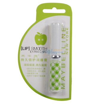 Maybelline美宝莲持久倍护润唇膏－青苹 1.9g