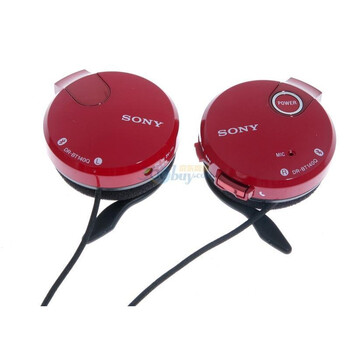索尼（SONY）耳机 DR-BT140Q 耳挂贴耳式高品质蓝牙立体声耳机 红色