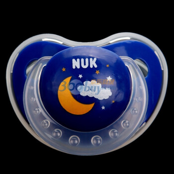 NUK 安睡型乳胶安抚奶嘴(2号/6-18个月)(单个卡装)颜色随机 40.733.707