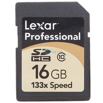 雷克沙（Lexar）16G 133x SDHC存储卡 CLASS10 （20M/S）
