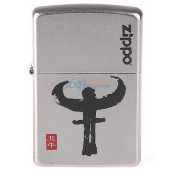 Zippo打火机十二生肖系列-牛