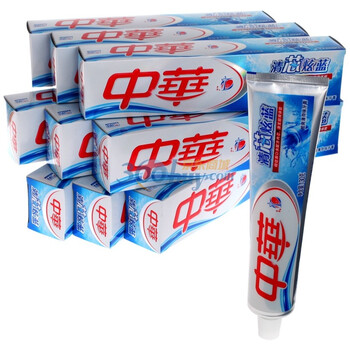 中华清芯炫蓝牙膏（升级）130g（九只装）