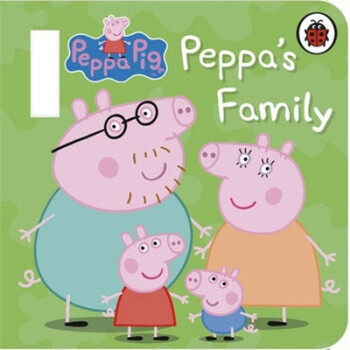 peppa pig: peppa"s family buggy book [平装] (粉红