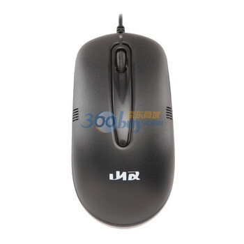 山又（3UTECH）雪山狐III HW-OP2022 USB有线鼠标 黑色