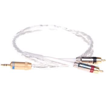 德国雅堡（YARBO）GY-7002MA镀银高保真多媒体发烧线 1米