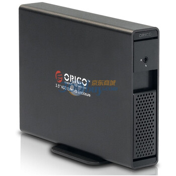 奥睿科（ORICO）7619sus3 全铝免工具3.5寸超薄移动硬盘盒 黑