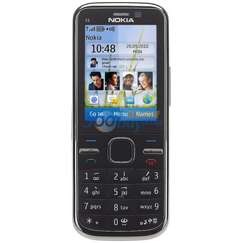 诺基亚（NOKIA）C5-00i 3G手机（黑色）WCDMA/GSM 非定制机