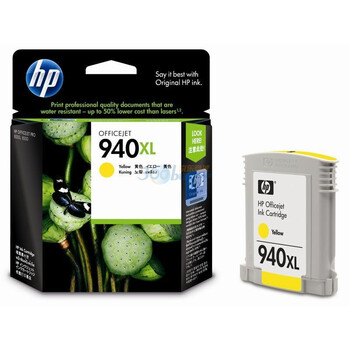 惠普（HP）C4909AA 940XL号 超高容黄色墨盒（HP Officejet Pro 8000, Officejet Pro 8500）