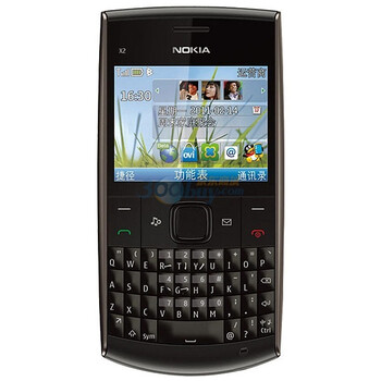 诺基亚（NOKIA）X2-01 GSM手机（深灰色）非移动定制机