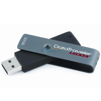 金士顿（Kingston) DataTraveler Locker+ 32G U盘(DTL+/32GB)