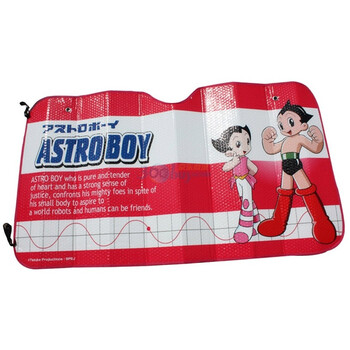 铁臂阿童木（Astroboy）时尚卡通汽车前后窗遮阳挡 ATO4 红白