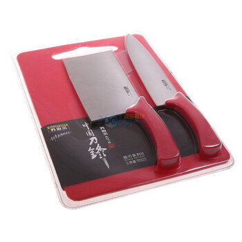 苏泊尔游刃系列3件套红色刀具 T0753