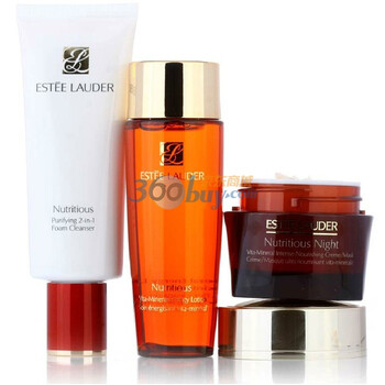 Estee Lauder雅诗兰黛新版红石榴三件套（洁面乳75ml+精华水100ml+晚霜50ml）