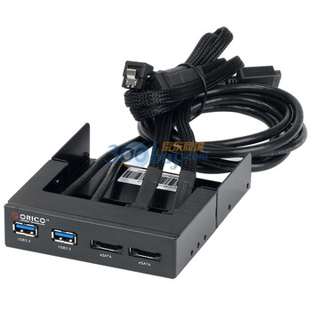 奥睿科（ORICO）BR3520P-FU32-2E 软驱位前置多功能面板USB3.0+eSATA