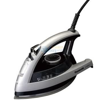 松下（Panasonic）NI-W650CS 蒸汽电熨斗 流光银 1850W 360°quick陶瓷涂层球面底板