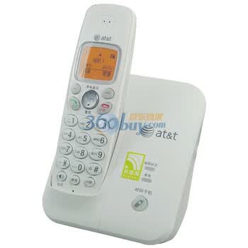 美国at&t EL51109WCN 白色 数字无绳 中英文菜单 快速IP