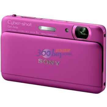 索尼（SONY） TX55数码相机（1620万像素 3.3寸触摸屏 5倍光变） 紫色