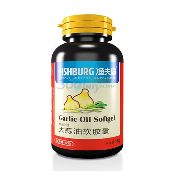 渔夫堡大蒜油软胶囊0.3g*120粒