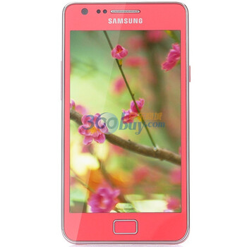三星（SAMSUNG）Galaxy SⅡ I9100G 3G手机（粉色）WCDMA/GSM