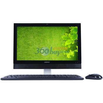 清华同方（TongFang）精锐V39 21.5英寸一体电脑（E5800 2G 500G 1G独显HD6350 DVD 键鼠）