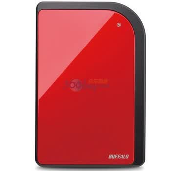 巴比禄（BUFFALO）2.5英寸移动硬盘HD-PXT500U2/RD  500GB（宝石红）