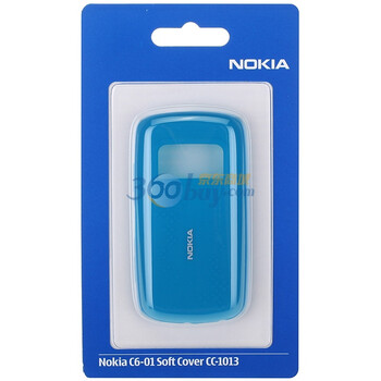 诺基亚（Nokia）CC-1013 原装硅胶套（蓝色）适用于诺基亚C6-01