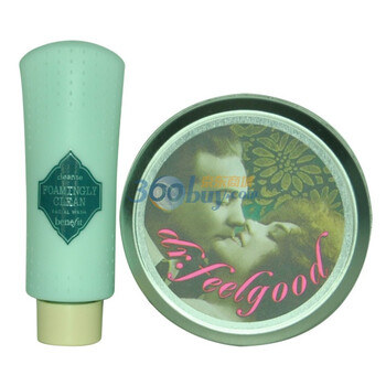 benefit贝玲妃护理套装（泡沫洁面膏+控油打底霜）