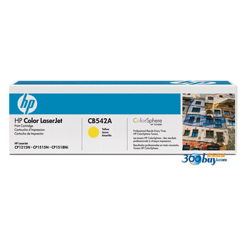 惠普（HP）LaserJet CB542A 黄色硒鼓（适用 Color LaserJet CP1215 1515n 1518ni）