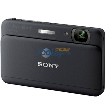 索尼（SONY） TX55数码相机（1620万像素 3.3寸触摸屏 5倍光变） 黑色