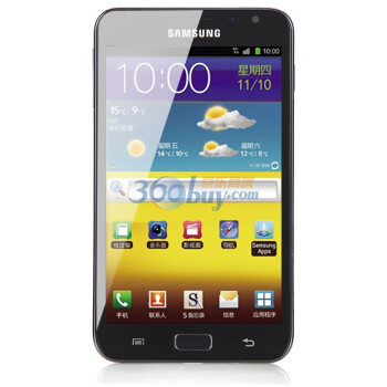 三星(samsung)galaxy note i889 3g手机(炭质蓝)cdma2000/cdma