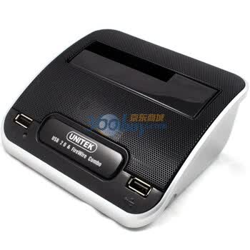 优越者 Y-1061 USB2.0/1394 A/B火线转2.5/3.5寸SATA硬盘座(附2口USB2.0HUB)