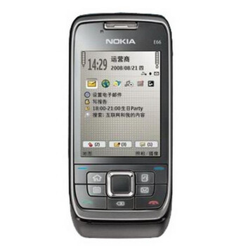 ŵ���ǣ�Nokia��E66 GSM�ֻ�(��ɫ) ���ƶ����ƻ�