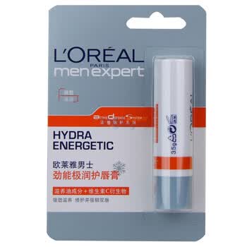LOREAL欧莱雅男士劲能极润护唇膏3.5g