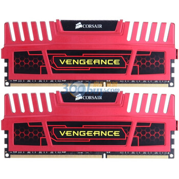 海盗船（CORSAIR）Vengeance DDR3 1600 8GB(2x4GB)台式机内存（CMZ8GX3M2A1600C9R）