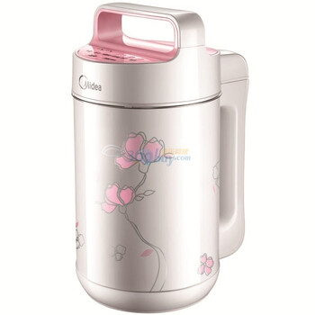 美的（Midea）DE12G12 全钢无网干豆豆浆机 1.2L 底盘360度加热 全钢材质 智能醇化 双层不锈钢