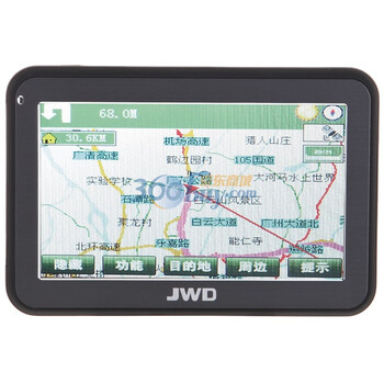 京华（JWD）JMW-4388 4G（黑色） 双核高速4.3寸GPS导航仪 正版3D路口实景凯立德地图