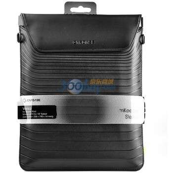 卡登仕（CAPDASE）手工内胆肩包（黑色）ipad2保护套 适用于ipad2 The new ipad(ipad3) 10寸平板电脑