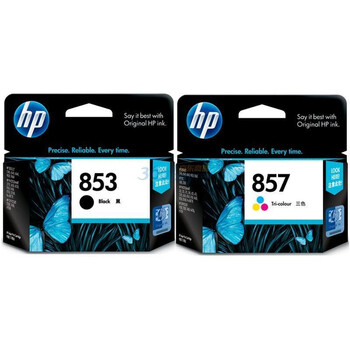 惠普（HP）C8767ZZ 853 黑彩墨盒套装（适用B8338 Officejet K7108 Deskjet 9808）