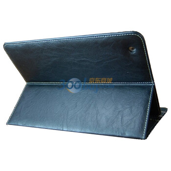 ESK ipad2 多功能支架皮革保护套 黑色 华丽质感