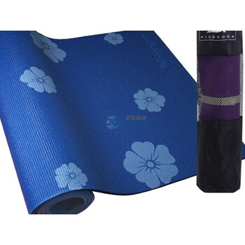 皮尔瑜伽 PVC6MM瑜伽垫兰花 赠背包