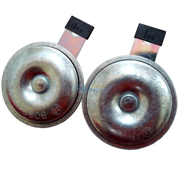 博世（BOSCH）心乐H2D 双音迷你盆形喇叭（金属色）